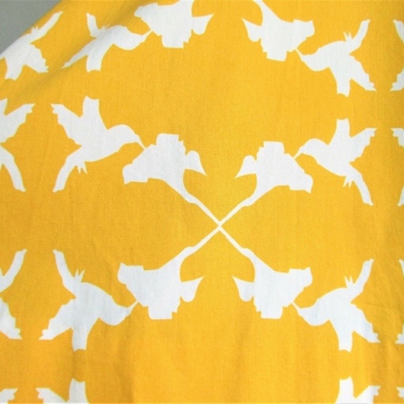 SOLD Anthropologie Charlotte Yellow  Skirt - Picture 2 of 4